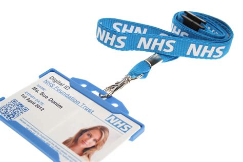 nhs lanyards and badge holders.